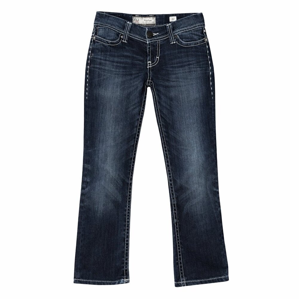 BKE Denim Payton Crop Medium Wash Jeans Size 27